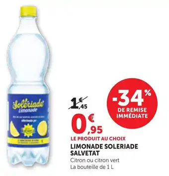 Limonade soleriade salvetat