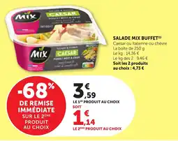 Maximarché Salade mix buffet offre