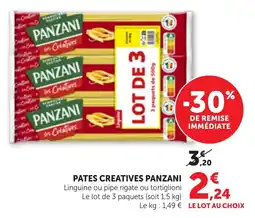Maximarché Pates creatives panzani offre