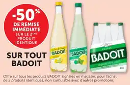 Maximarché Sur tout badoit offre
