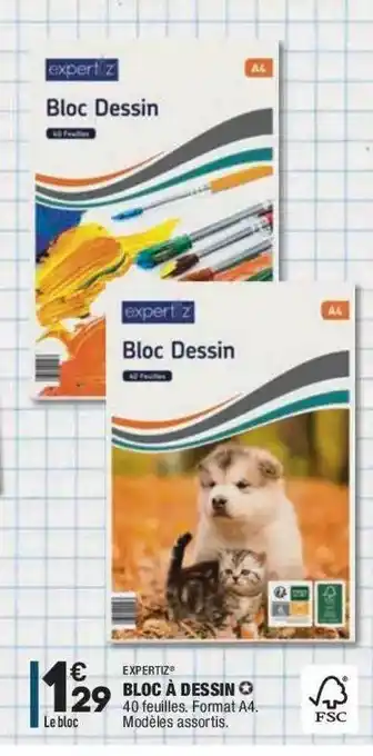 Bloc Ă Dessin Expertiz