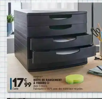 ALDI Boîte De Rangement à Tiroirs Expertiz offre