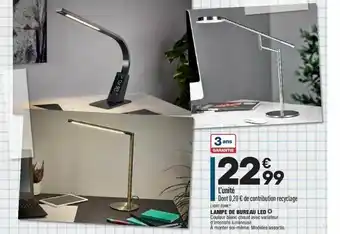 ALDI Lampe De Bureau Led Light Zone offre