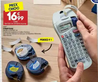 ALDI étiqueteuse Dymo offre