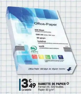 ALDI Ramette De Papier offre