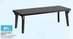 Intermarché Table extensible bergen offre