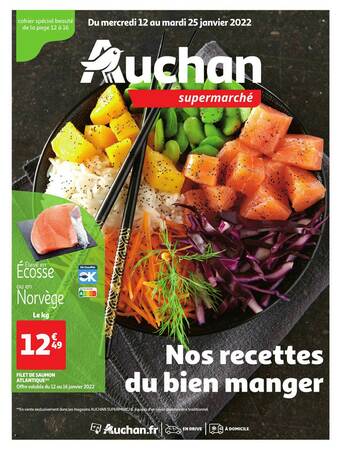 Auchan Filet De Saumon Atlantique offre