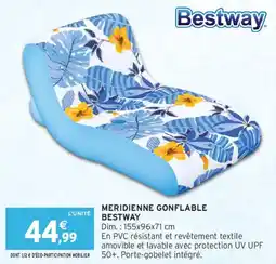 Intermarché Meridienne gonflable bestway offre