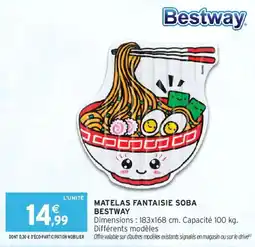 Intermarché Matelas fantaisie soba bestway offre