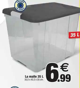 Bazarland La Malle 35 L offre