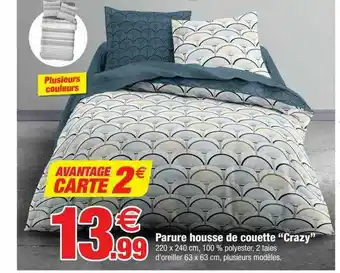Bazarland Parure Housse De Couette offre
