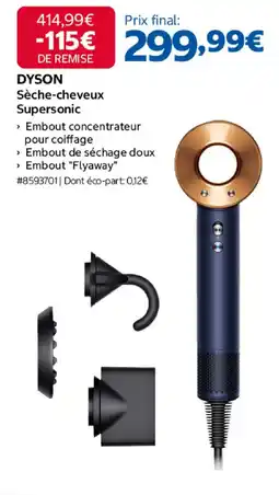 Costco DYSON Sèche-cheveux supersonic offre
