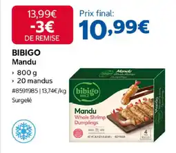 Costco Bibigo mandu offre