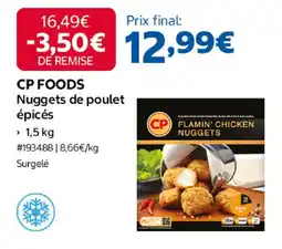 Costco Cp foods nuggets de poulet épicés offre