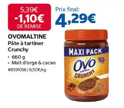 Costco Ovomaltine pâte à tartiner crunchy offre