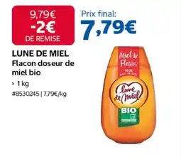 Costco Lune de miel flacon doseur de miel bio offre