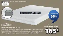 JYSK LILLELV Matelas en mousse offre