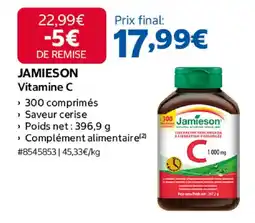 Costco Jamieson vitamine c offre