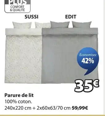 Parure de lit