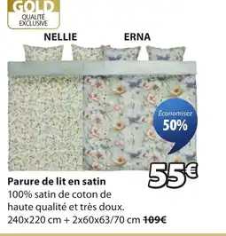 JYSK Parure de lit en satin offre