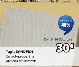 JYSK SANDFIOL Tapis offre