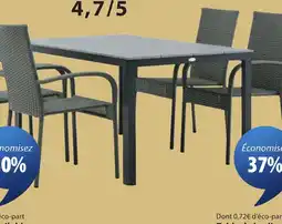 JYSK MARIELYST Table de jardin offre