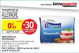 Intermarché Hyper PÂTURAGES Mozzarella offre