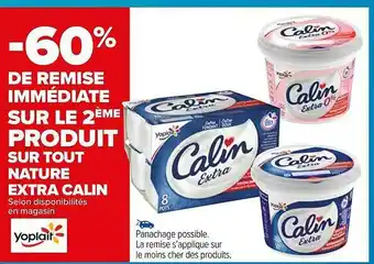 Carrefour Market Produit Nature Extra Calin offre