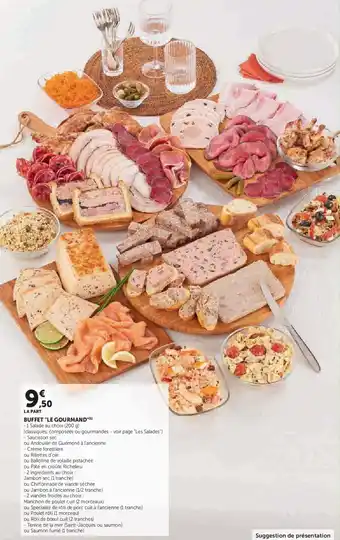 Buffet le gourmand