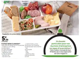 U Express Plateau repas classique offre