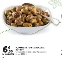 U Express Pommes de terre grenaille rôties offre