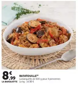 U Express Ratatouille offre