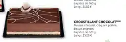 U Express Croustillant chocolat offre