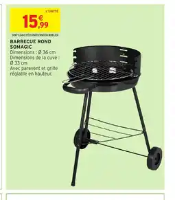 Intermarché Hyper Barbecue rond somagic offre