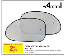 Intermarché Hyper Differents pare-soleil arcoll offre
