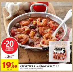 Intermarché Express Crevettes à la provençale offre