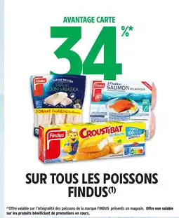 Intermarché Express FINDUS Sur tous les poissons offre