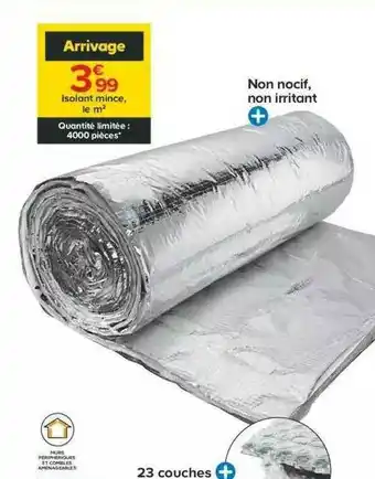 Isolant Mince, Le M²
