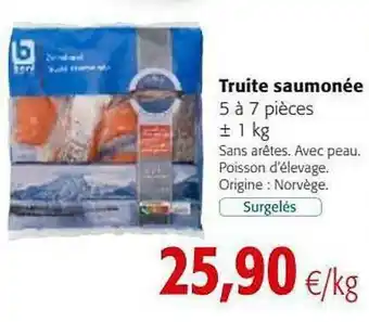 Colruyt Truite Saumonée offre