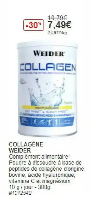 Collagène Weider