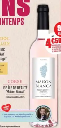 Grand Frais Igp île de beauté maison bianca offre