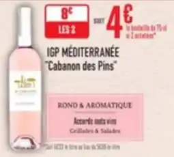 Grand Frais Igp méditerranée cabanon des pins offre