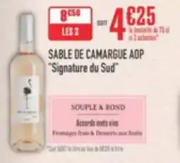 Grand Frais Sable de camargue aop signature du sud offre