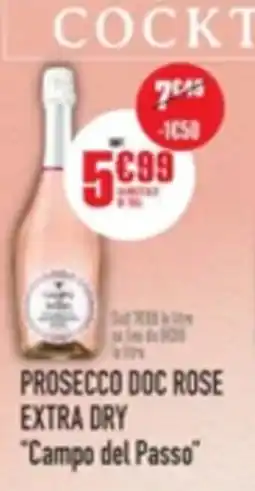 Grand Frais Prosecco doc rose extra dry campo del passo offre