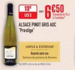 Grand Frais Alsace pinot gris aoc prestige offre