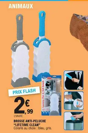 E.Leclerc Brosse Anti-peluche offre
