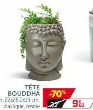 Gifi Tête Bouddha offre