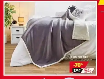 Gifi Plaid Polaire offre