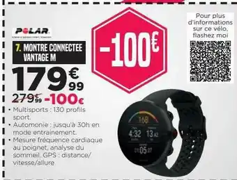Go Sport Montre Connectée Vantage M Polar offre