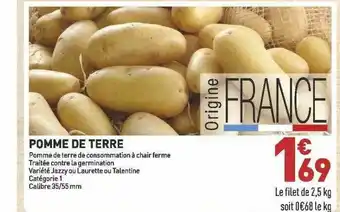 Grand Frais Pomme De Terre offre